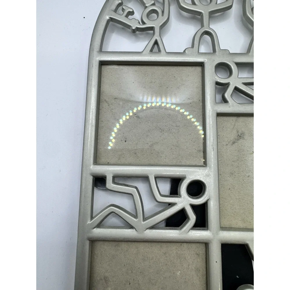 Metal 3 Photos Picture Frame 2.5x3.5 Silly Poses Best Friends Friendship Memory